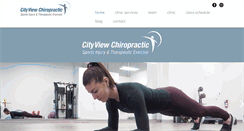 Desktop Screenshot of cityviewchiropractic.com